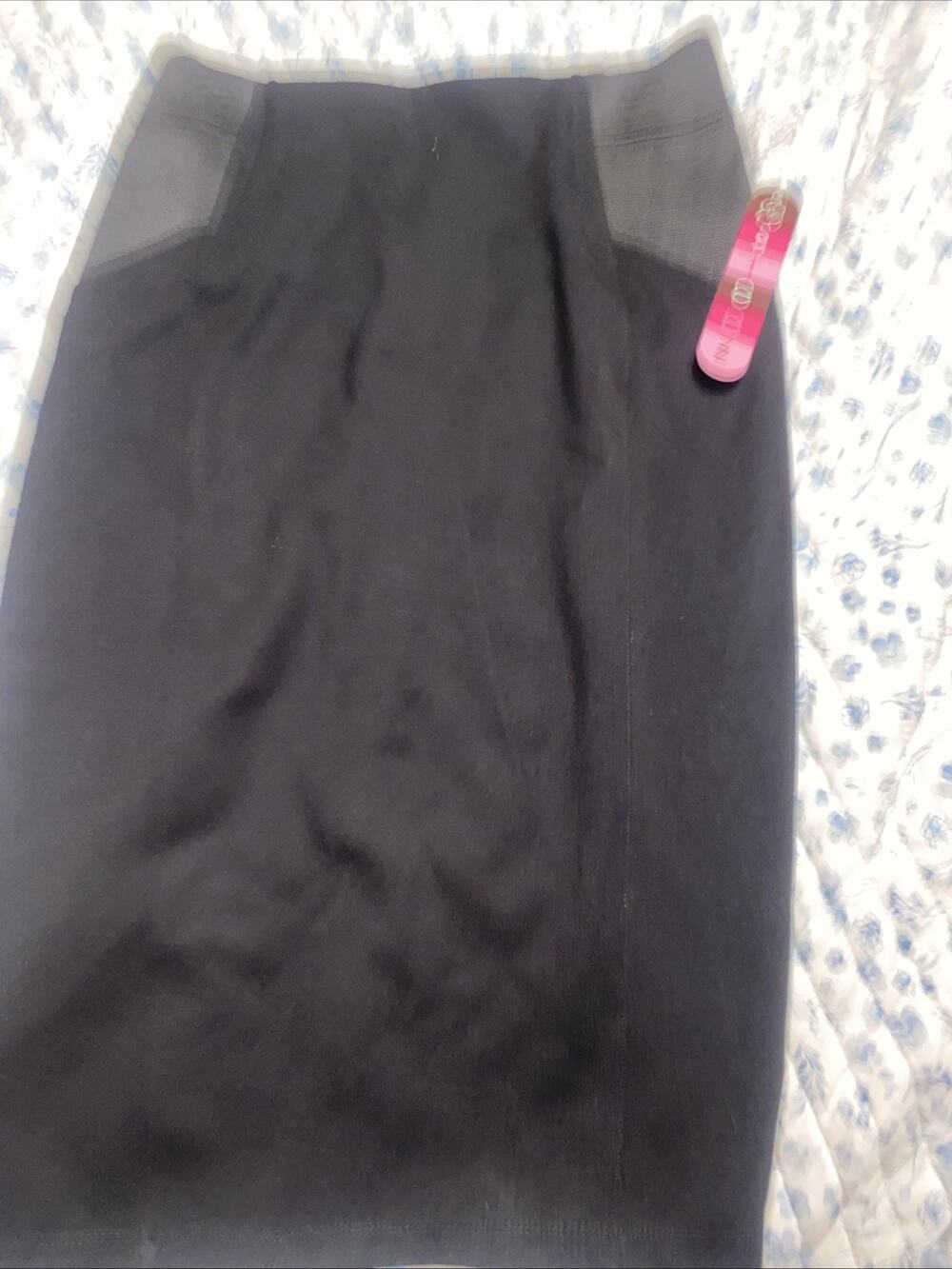 Black Esteez Pencil Skirt Black Size Small NWT office